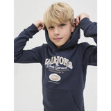 Jack & Jones Junior Sky Captain Jjari Branding Sweat Hood Jnr