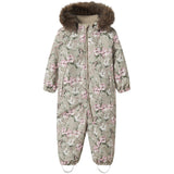 Name It Pure Cashmere Mellow Flower Nmfsnow10 Suit Aop Fo Noos