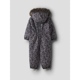 Name It Dark Sapphire Blossom Nmfsnow10 Suit Aop Fo Noos