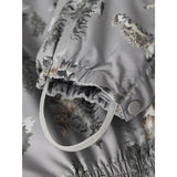 Name It Ultimate Grey Woodland Nmnsnow10 Suit Aop Fo