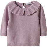 Name It Keepsake Lilac Nbfoda Ls Knit
