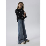 Name It Black Cloud Dancer Hearts Nkfona Ls Knit