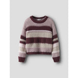 Name It Burgundy Nkfoline Ls Knit