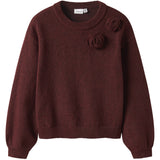 Name It Burgundy Nkfodessana Ls Knit