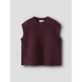 Name It Burgundy Nkfoneifyly Knit Vest