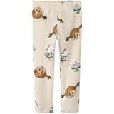 Name It Peyote Melange Nmfsoca Pippi Leggings Sky