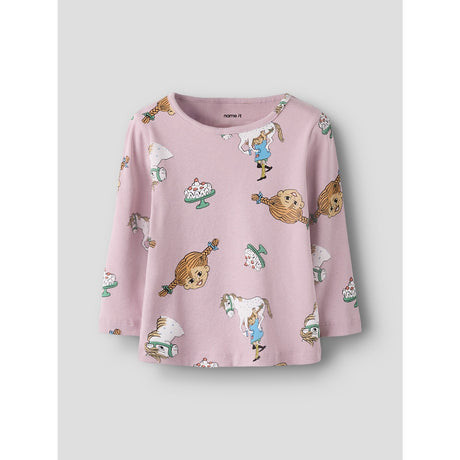 Name It Keepsake Lilac Nmfsoca Pippi Ls Top Sky