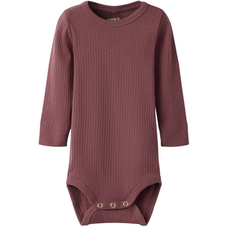 Name It Rose Brown Nbfofulla Ls Slim Body
