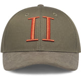 Les Deux Kids Olive Night Baseball Cap Encore Suede KIDS
