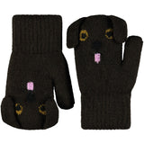 Molo Dark Cocoa Kenau Mittens