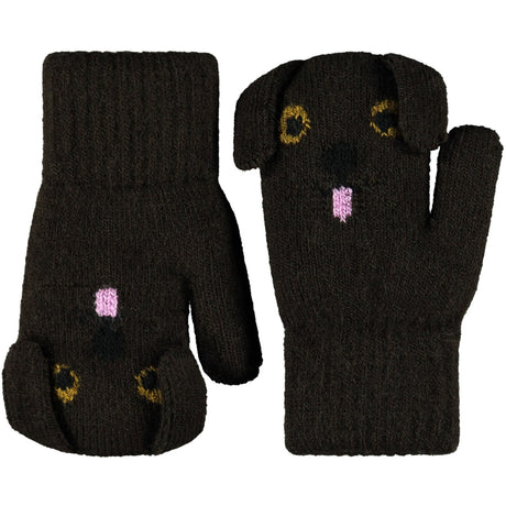 Molo Dark Cocoa Kenau Mittens