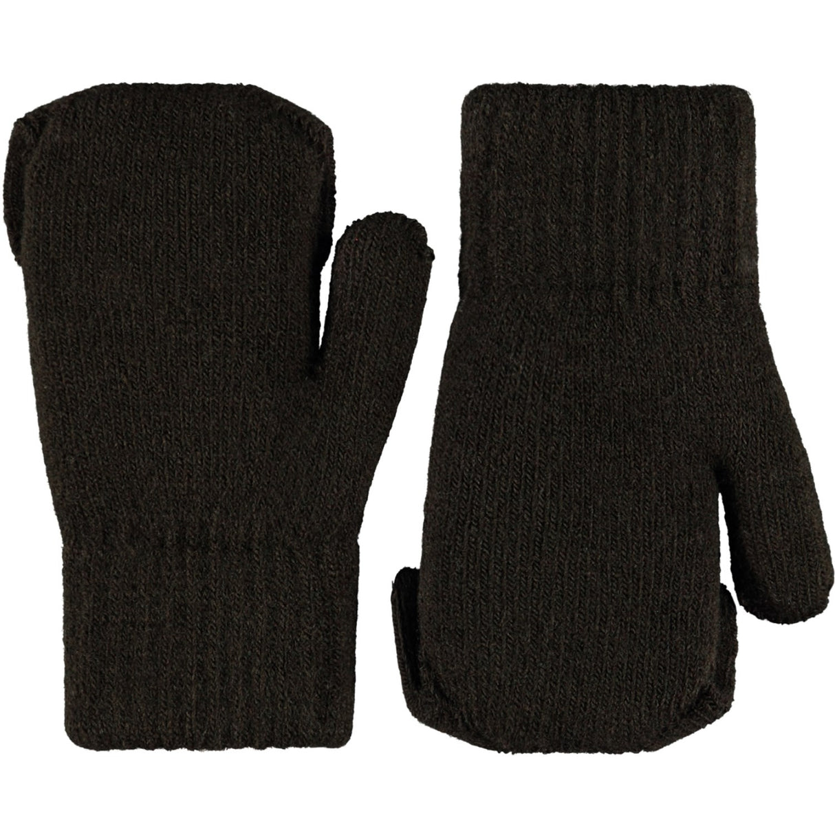 Molo Dark Cocoa Kenau Mittens