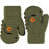 Molo Bark Green Kenau Mittens