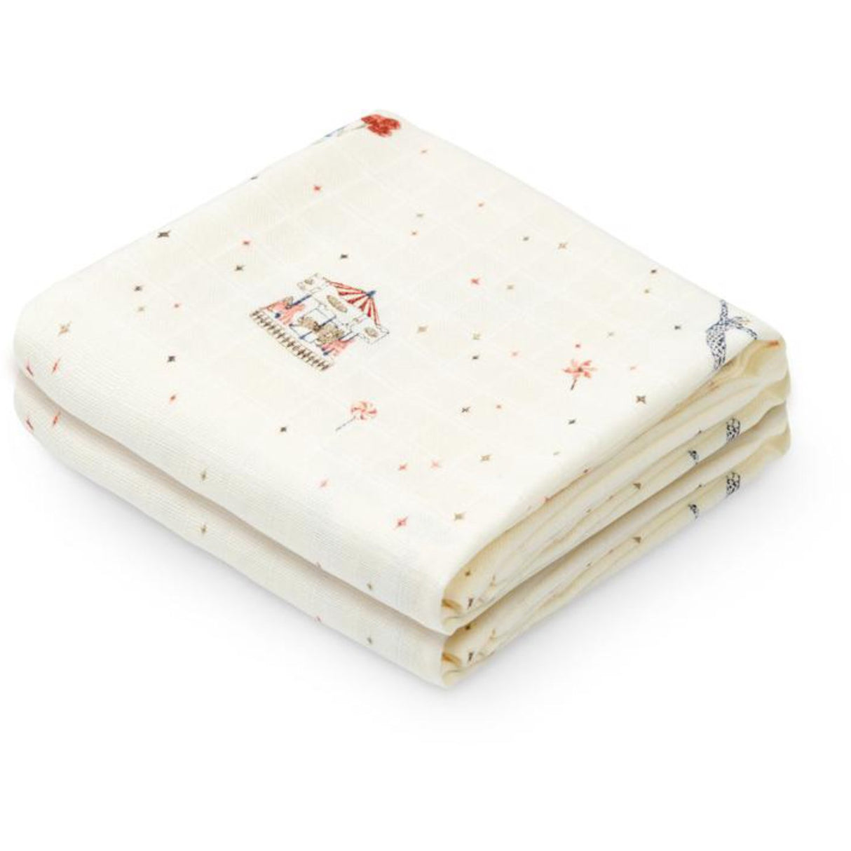 Cam Cam Copenhagen Carousel Muslin Cloths 2-pack