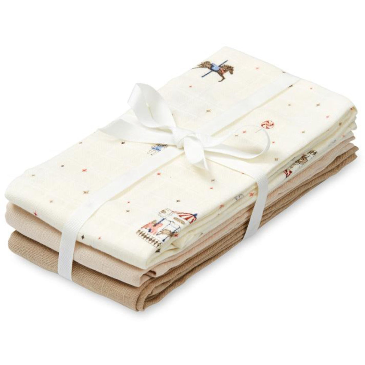 Cam Cam Copenhagen Carousel Muslin Cloths 3-pack