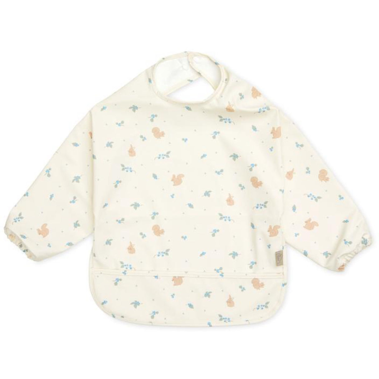 Cam Cam Copenhagen Blueberries Bib With Sleeves