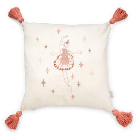 Cam Cam Copenhagen Ballerina Embroidered Pillow