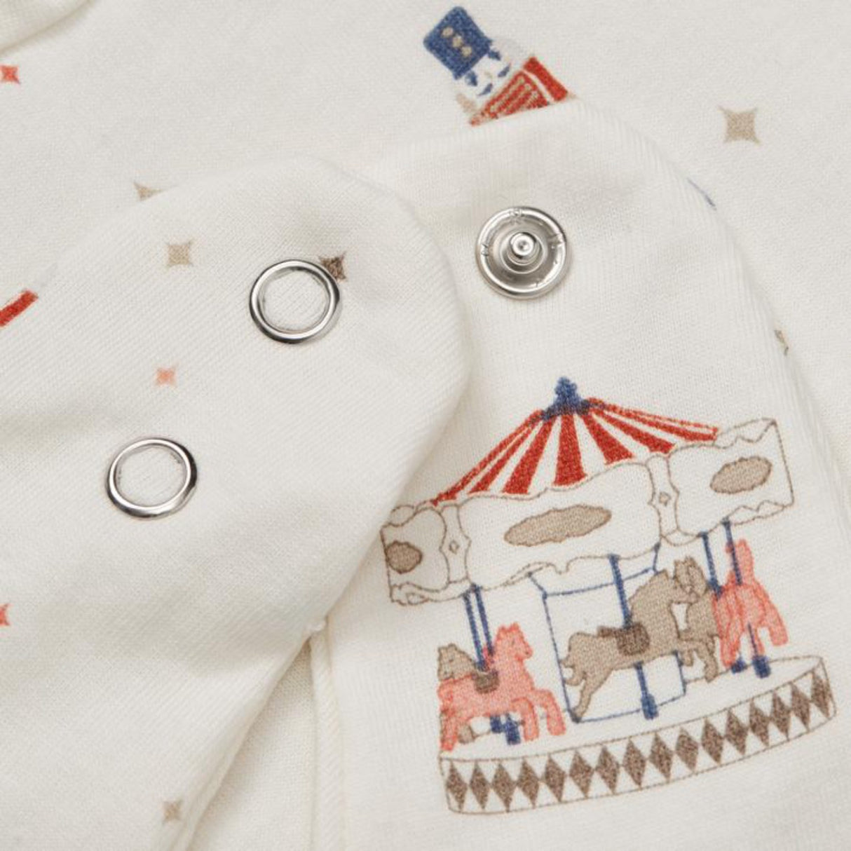 Cam Cam Copenhagen Carousel Bandana Bib 2-pack