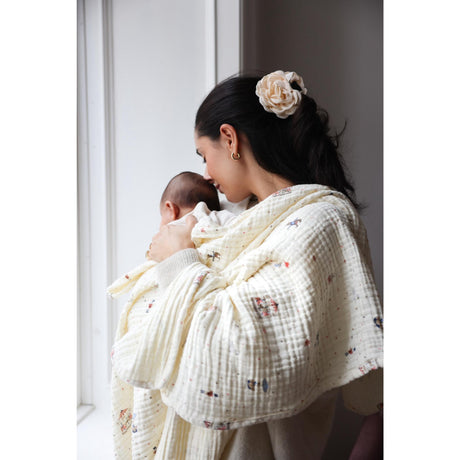 Cam Cam Copenhagen Carousel Muslin Baby Blanket