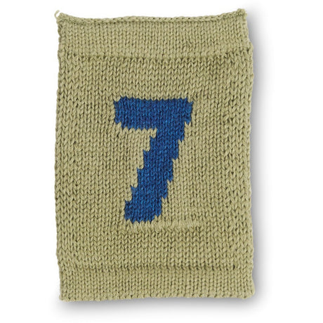 Smallstuff Blue Knitted Flag 7