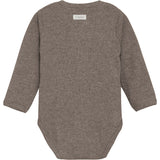 FIXONI Coffee Quartz Melange Wrap Body Ls Melange Rib