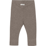 FIXONI Coffee Quartz Melange Leggings Melange Rib