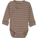 FIXONI Mocha Meringue Wrap Body Ls Rib