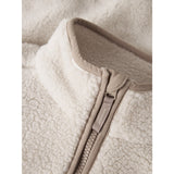 Name It Moonbeam Chest Pocket Savannah Tan Nknmattia Sherpa Jacket Pb