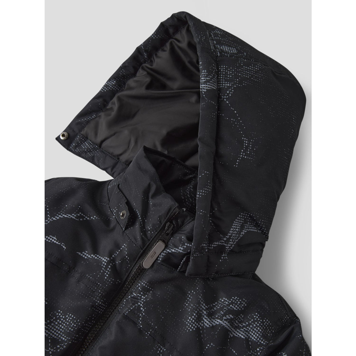 Name It Black Thunder Nkmmax Pa Jacket Aop