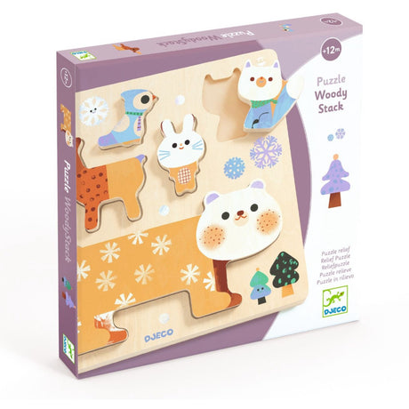 Djeco Woodystack Puzzle