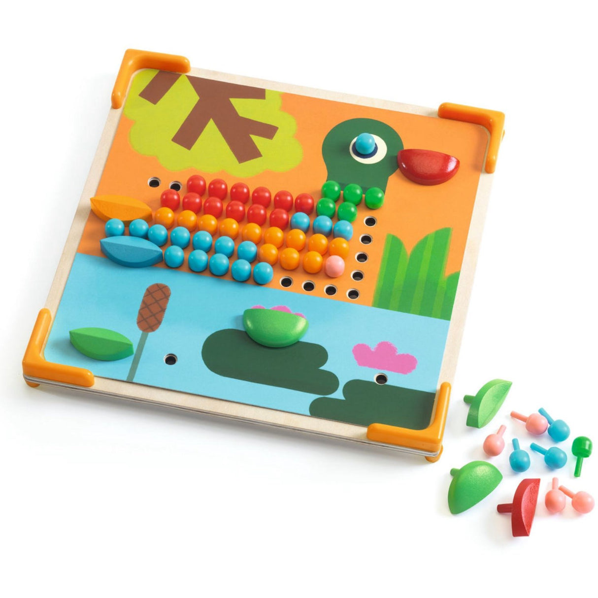 Djeco Stiftmosaik Små Dyr