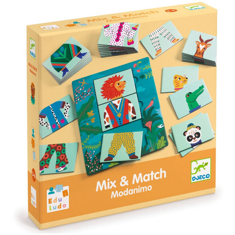 Djeco Mix & Match Fashion Animals