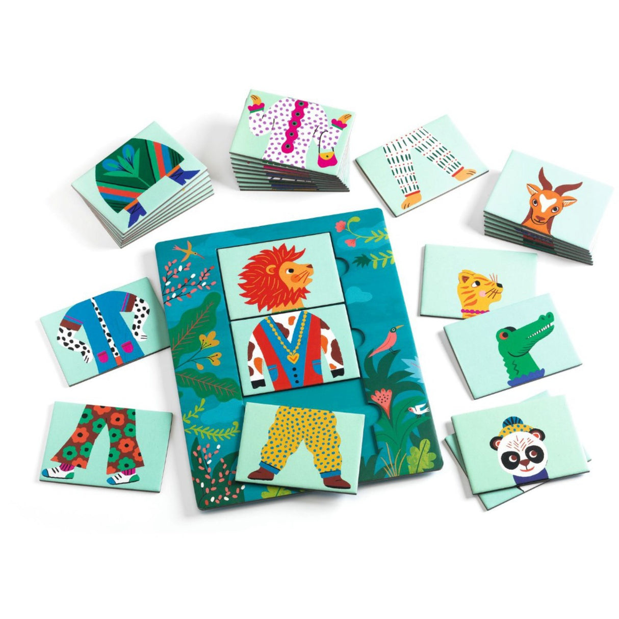 Djeco Mix & Match Fashion Animals