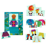 Djeco Mix & Match Fashion Animals