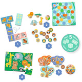 Djeco Play & Learn 5 Games On The Savannah