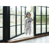 Hust & Claire Tile Grey Melange Sejer Snow Leopard