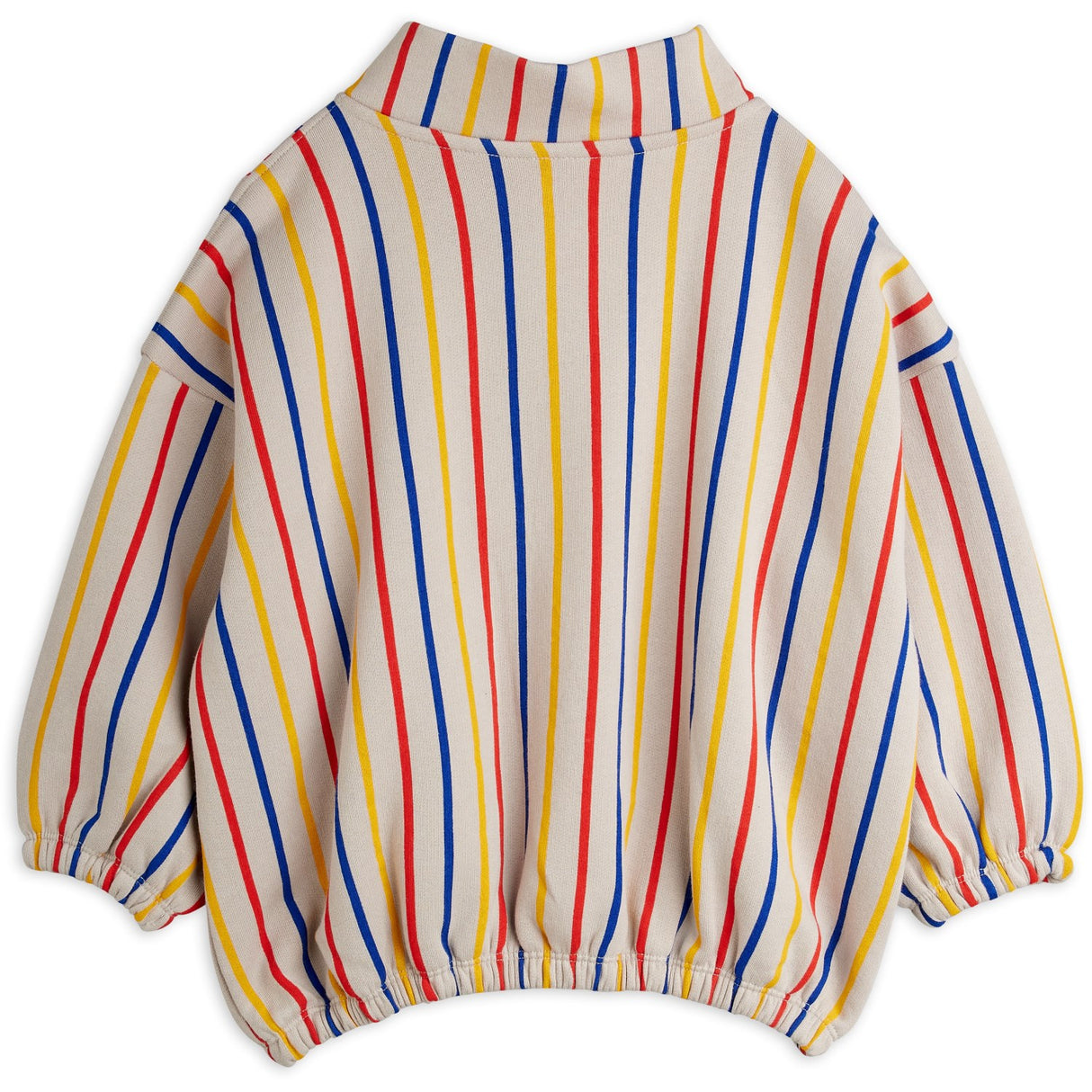 Mini Rodini Multi Clover Emb Half Zip Sweatshirt