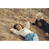 Mini Rodini Black Mammoth Chenille Sweatshirt