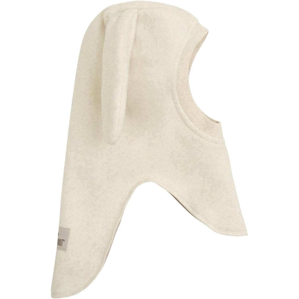 Huttelihut Light Beige Melange Balaclava X Luksusbaby