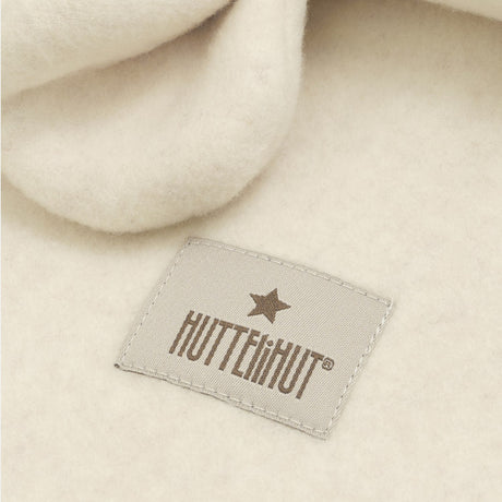 Huttelihut Light Beige Melange Balaclava X Luksusbaby
