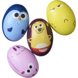 DR Børste Rattle Eggs, 4-pack