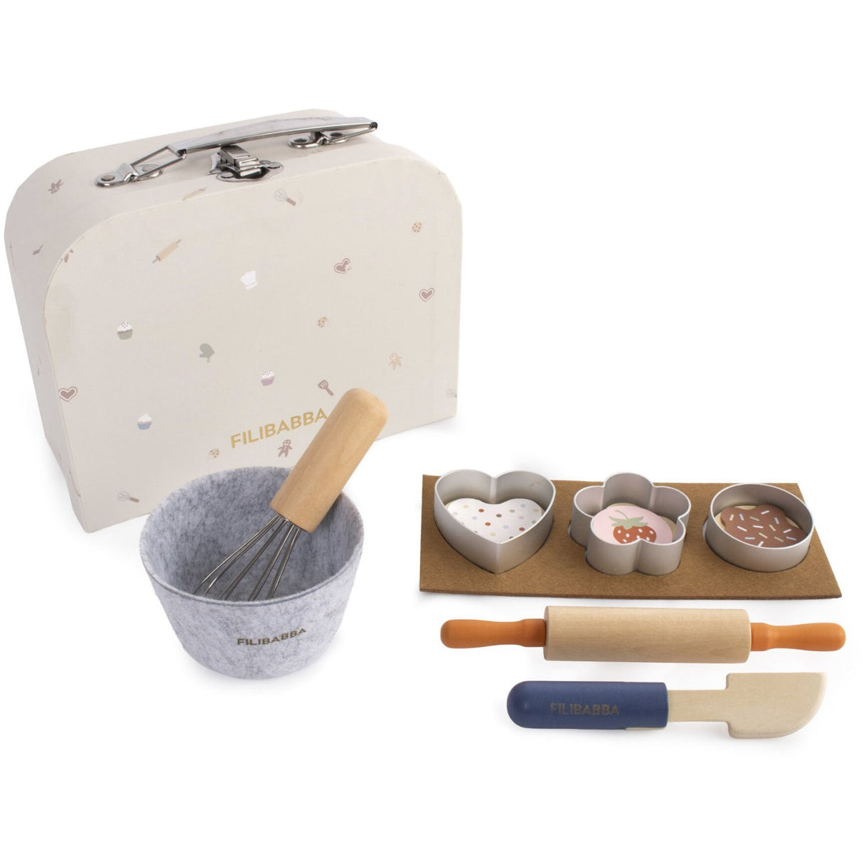FILIBABBA Wood Play Set Little Baker