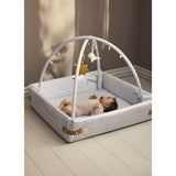 FILIBABBA Pearl Blue Activity Nest Soft Quilt