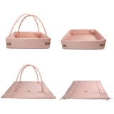 FILIBABBA Misty Rose Activity Nest Soft Quilt