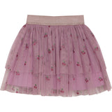 Minymo Mauve Orchid Skirt Aop