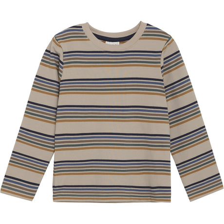 Minymo Oxford Tan T-Shirt Ls Y/D