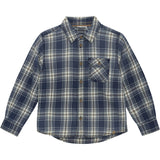 Minymo China Blue Shirt Ls Check