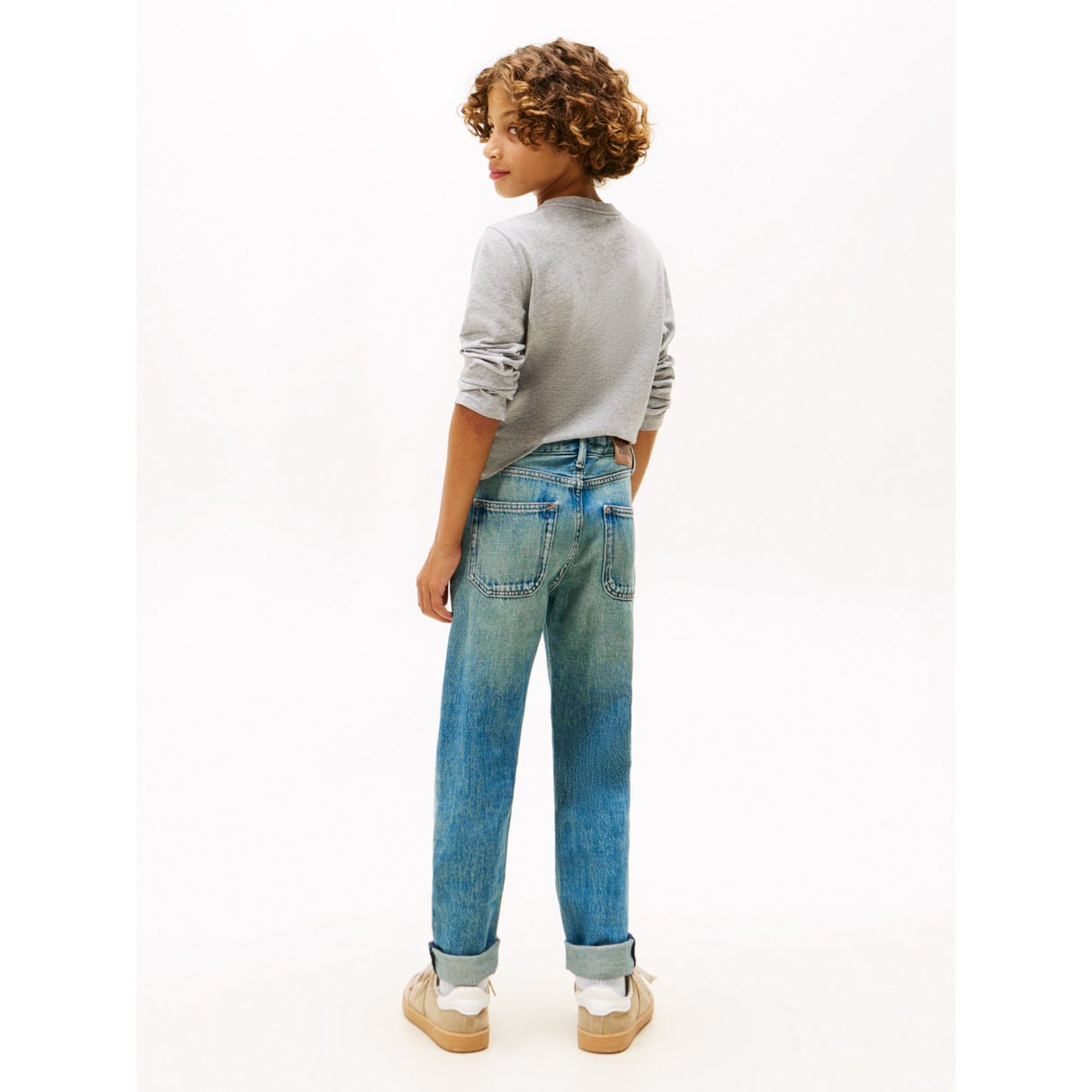 Tommy Hilfiger Vintage Worn Modern Straight Vintage Denim Jeans