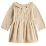 Tommy Hilfiger Malted Milk Heather Cable Sweater Dress Ls