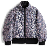 Tommy Hilfiger Black Aop Reversible Puffer Bomber